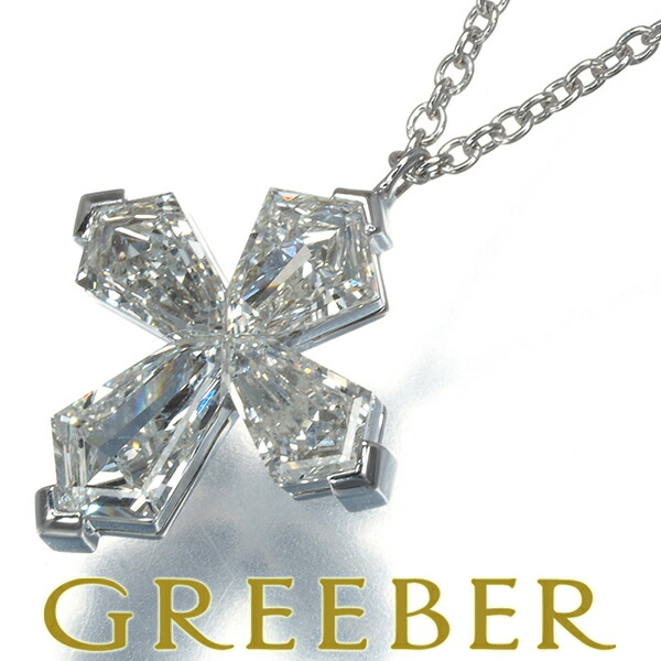 楽天市場】[返品OK] グラフ トラペゾイドクロスネックレス K18WG