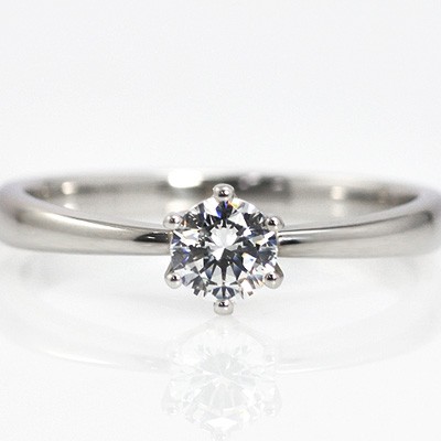 楽天市場】婚約指輪 ダイヤモンド 鑑定書付 リング エンゲージリング