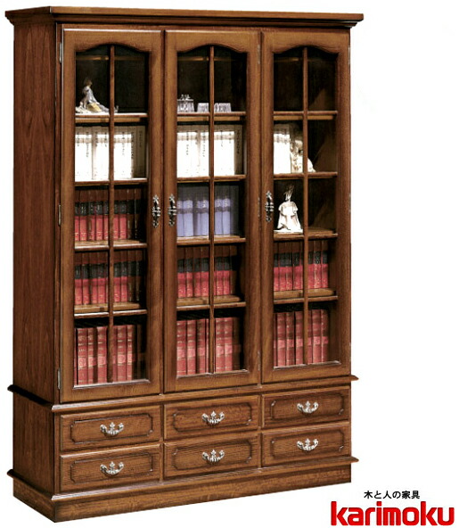楽天市場】カリモク 本棚 書棚 コロニアル 書棚 幅744mm （オープン棚