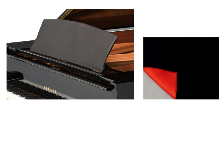 楽天市場】ヤマハグランドピアノ譜面台カバー 黒 ヤマハ : 楽器問屋