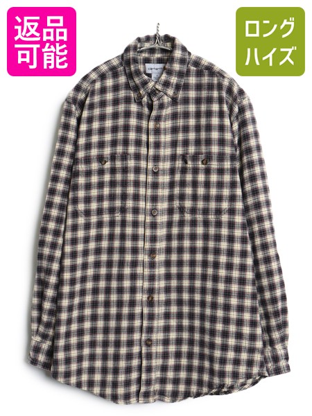 楽天市場】CARHARTT カーハート チェック柄 長袖 シャツ ネルシャツ