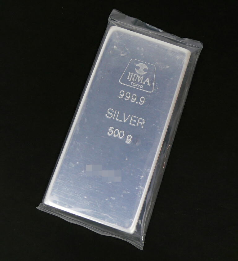 楽天市場】石福金属興業 純銀 インゴット 500g ingot /シルバー/SV999