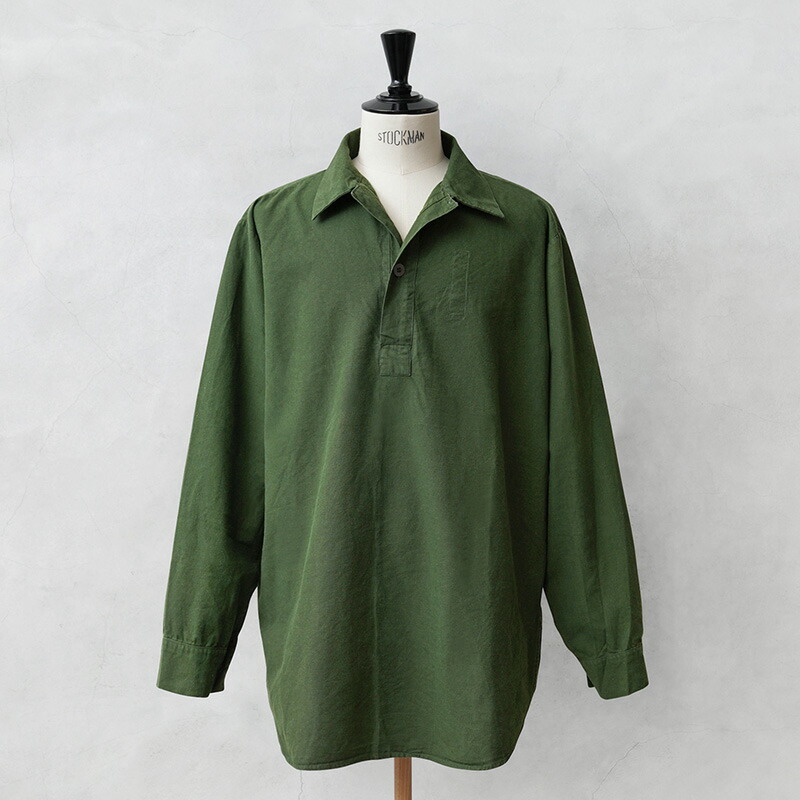 楽天市場】実物 USED スウェーデン軍 M-55 プルオーバーシャツ