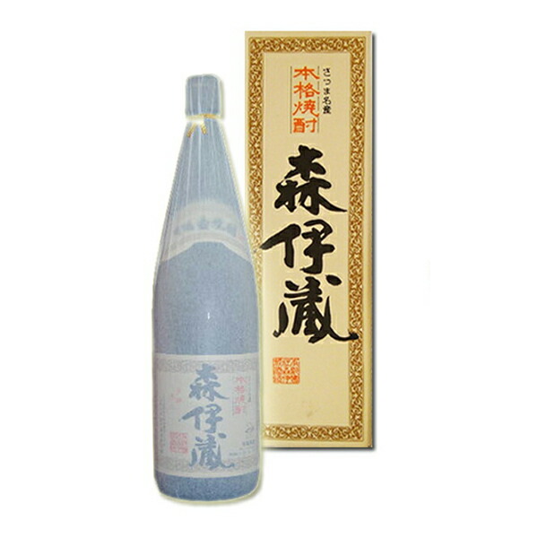楽天市場】森伊蔵 〔専用桐箱入り朱色帯〕 25度 1800ml「心を込めて