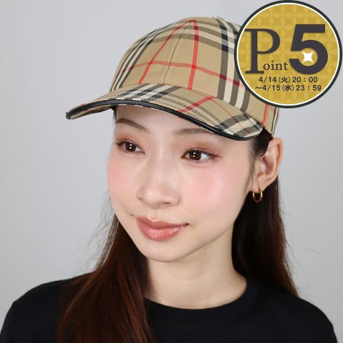 楽天市場】【SALE!! 10％OFF】バーバリー BURBERRY 帽子 キャップ