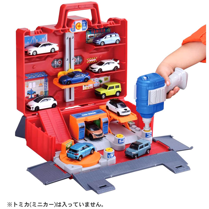 楽天市場】トミカ パーキングケース24 トミカを標準箱で24個収納でき