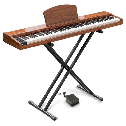 楽天市場】ニコマクNikoMaku電子ピアノ88鍵盤SWAN-S日本語表記MIDI対応