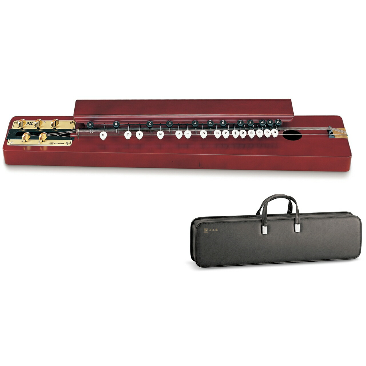 楽天市場】SUZUKI スズキ 電気大正琴 桂 かつら TAS-11 エレアコタイプ