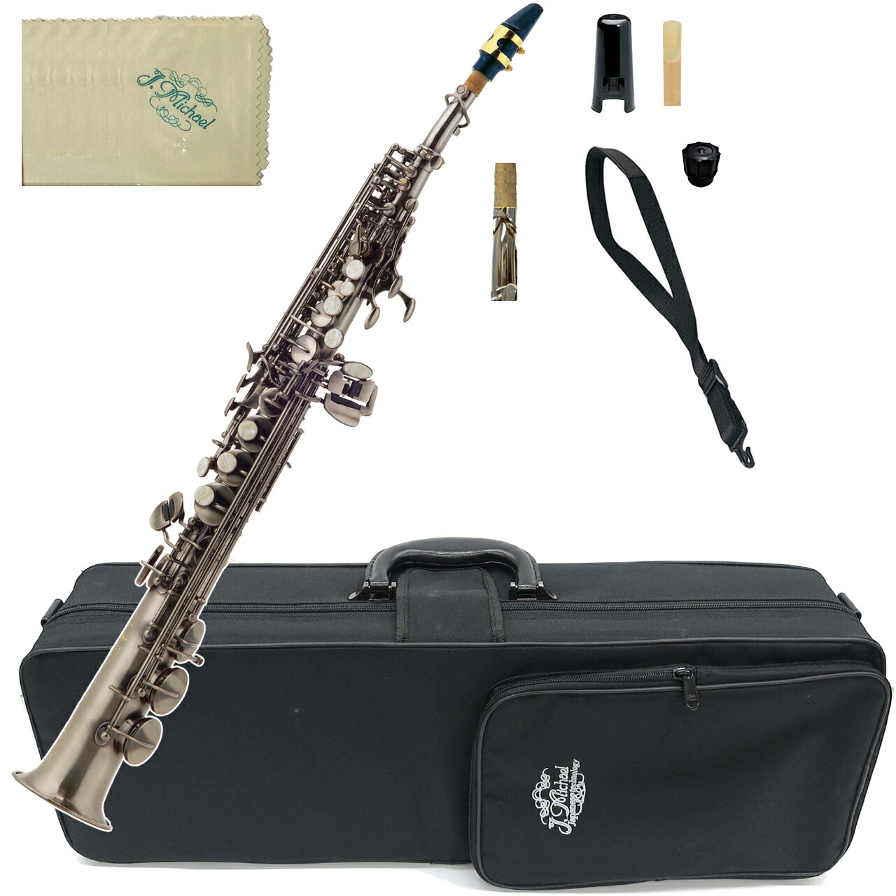 楽天市場】ソプラノサックス 初心者 入門セット Soleil SSP-1