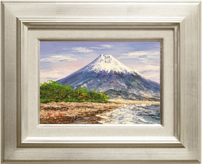 楽天市場】西村拡人『富士山』油絵・油彩 F6(6号) : 内田画廊