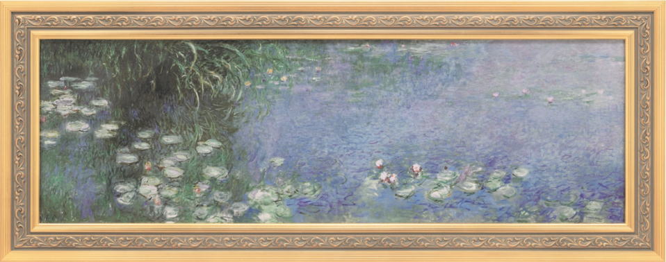 楽天市場】クロード ・ モネ 「 睡蓮、水のエチュードー雲 」 彩美版