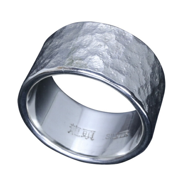 楽天市場】龍頭 岩石丸鎚目 リング 幅12mm 10〜27号 指輪 メンズ