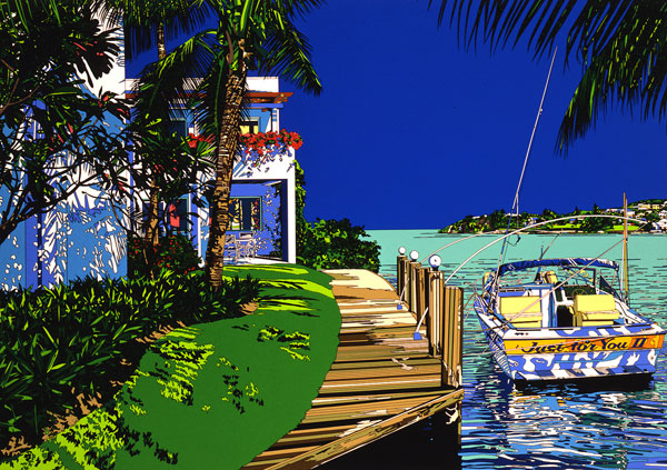 ◇ 【新品未開封】鈴木英人 バミューダ島の午後のひととき