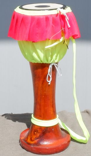 楽天市場】ガムランの両面太鼓≪クンダン≫＝大＝ (バチ付き