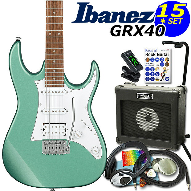 楽天市場】Gio Ibanez アイバニーズ GRX40 MGN エレキギター初心者 18
