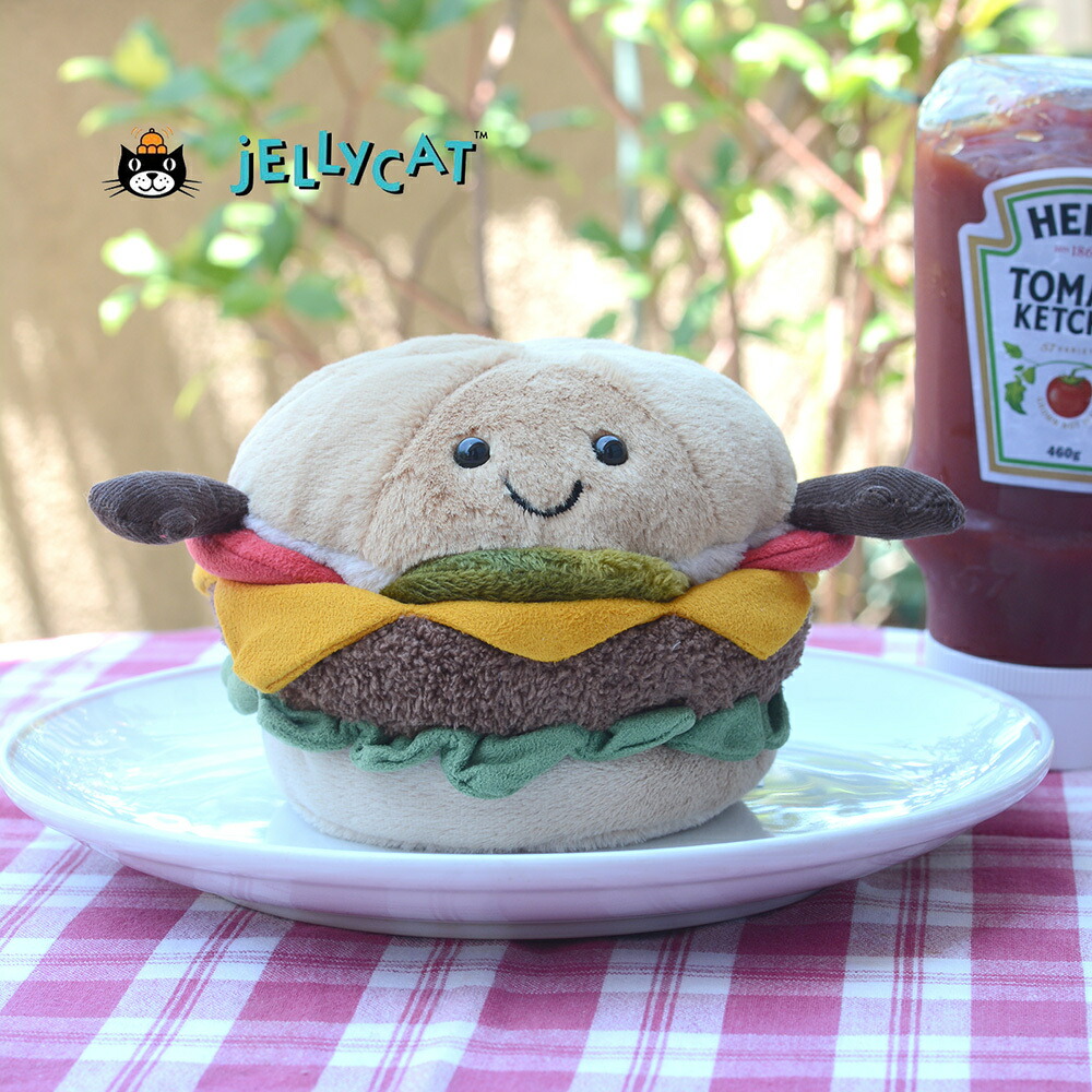 正規販売代理店】【選べるラッピング】 Jellycat Amuseables Burger