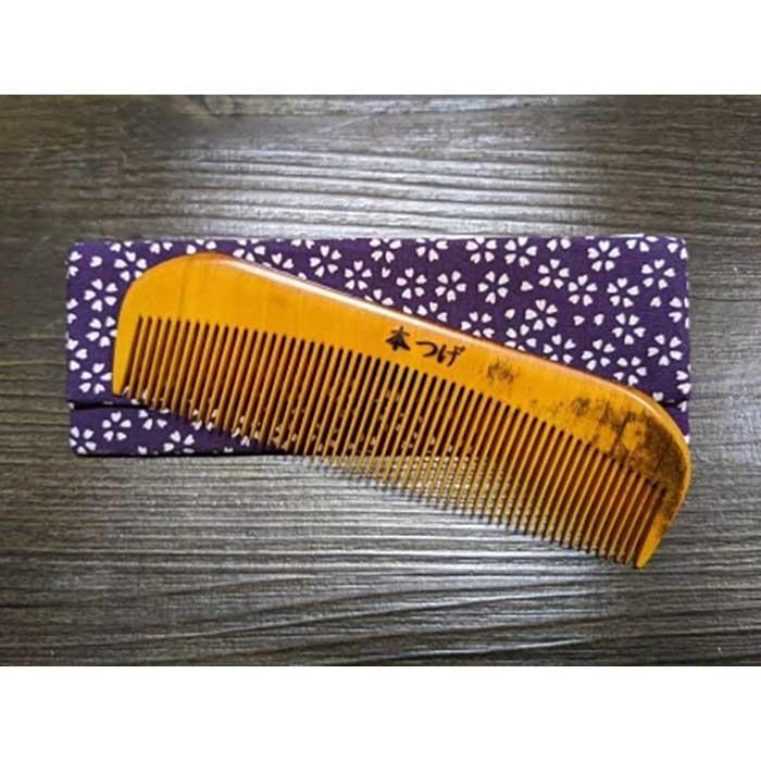 楽天市場】【ふるさと納税】つげ櫛の櫛留商店 本つげ材とき櫛（細歯