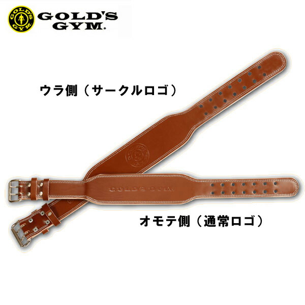 楽天市場】【在庫あり】EXレザーベルト [GOLD'S GYM_G ゴードジムギア