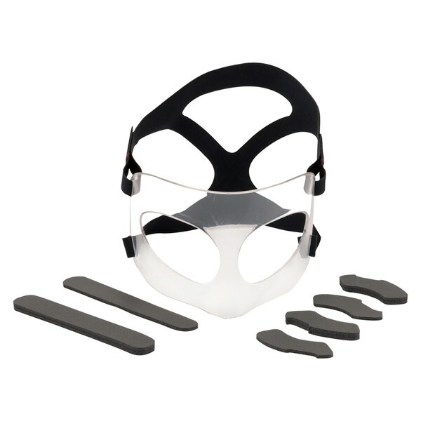 楽天市場】ソフトフィットフェイスガード フェイスガード 顔面保護