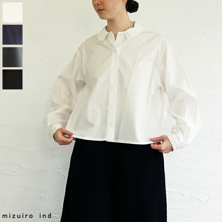 楽天市場】ミズイロインド mizuiro ind 長袖シャツ レディース double