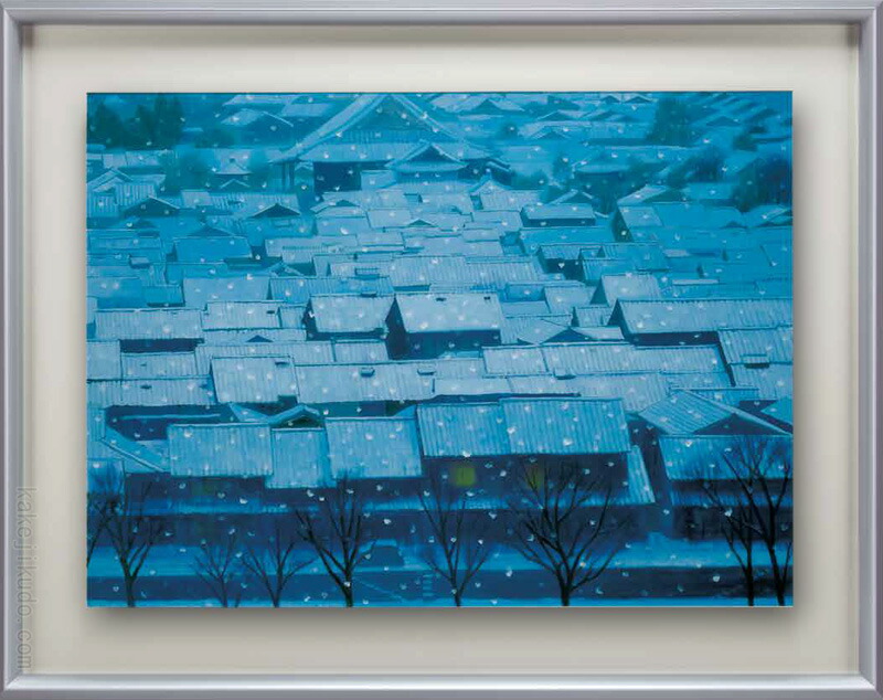 楽天市場】東山魁夷 絵画 北山初雪 送料無料 【複製】【美術印刷