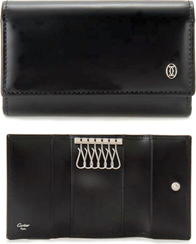 楽天市場】Cartier KEY CASEカルティエ 6連キーケース型押しカーフ