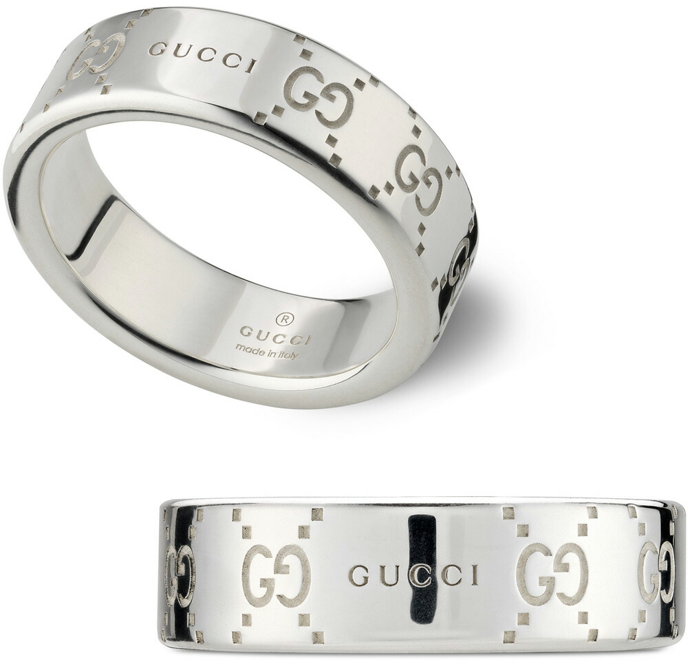 楽天市場】GUCCI RING グッチ ノットリングホワイトゴールド ピンク