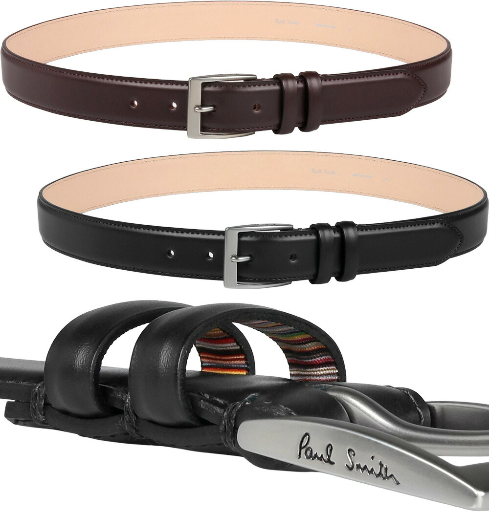 楽天市場】Paul Smith ポールスミスメンズレザードレスベルト表面が