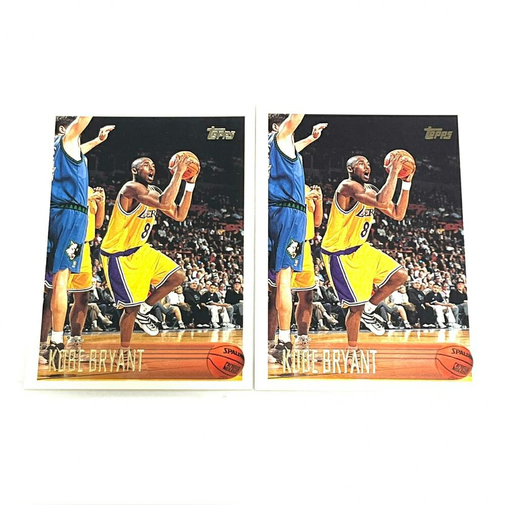 楽天市場】90's TOPPSコービーブライアントルーキーカード未使用【中古