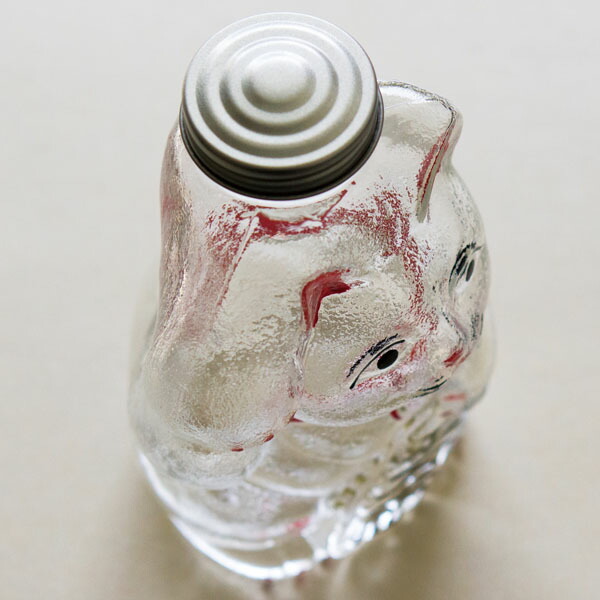 楽天市場】廣田硝子 招き猫 菓子ビン 小 (SM-2S) レトロ感ある懐かしの