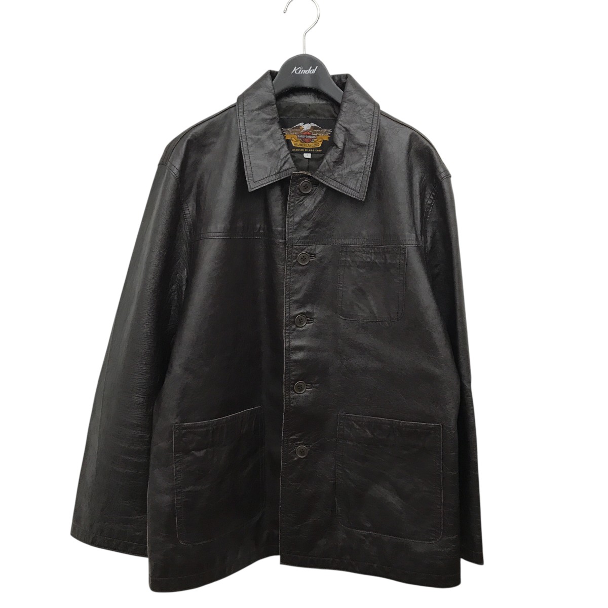 楽天市場】Eddie Bauer エディーバウアー レザーカーコート ブラウン