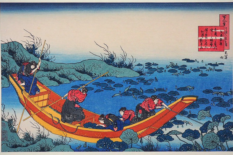 楽天市場】東都雪見八景「高輪の雪」 安藤廣重 0002-3傳統芸術純木版