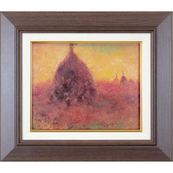 楽天市場】絵画 伊藤正一 油絵・油彩画 『丘の上の菜の花』 花 風景