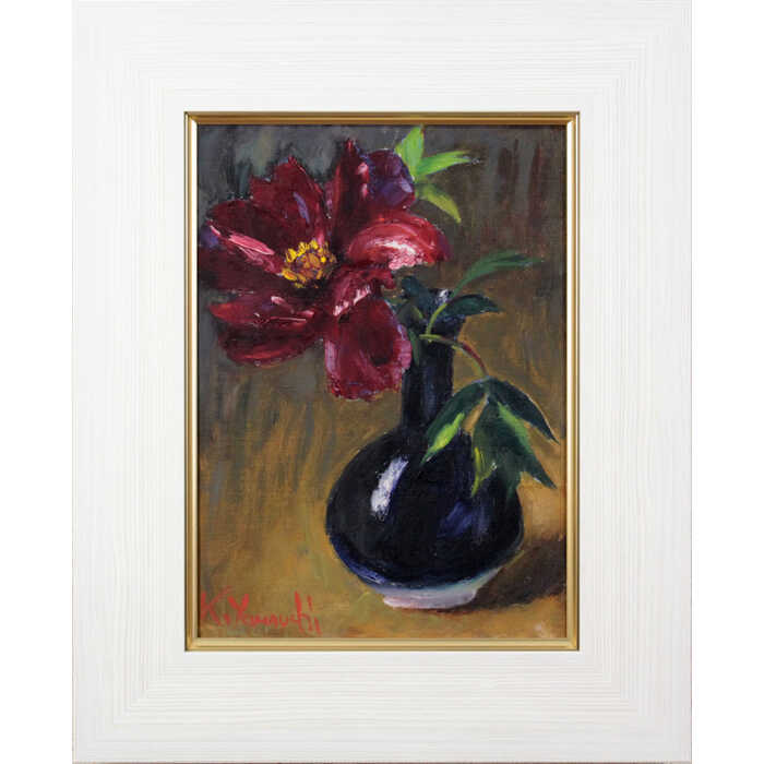 楽天市場】山中雅彦 「 卓上の静物 」 油絵 ・ 油彩画 F4 ( 4号