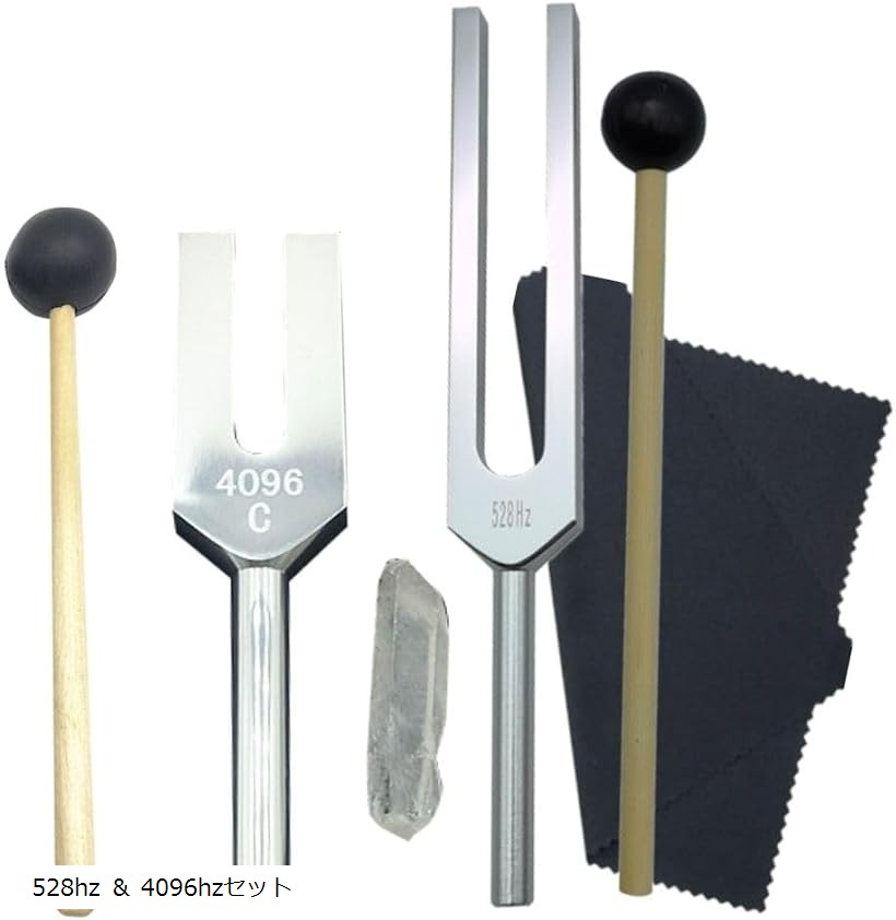 楽天市場】【楽天ランキング1位入賞】音叉 クリスタルチューナー 528hz