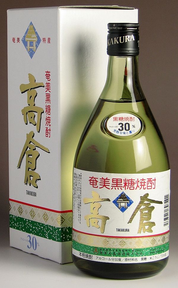 楽天市場】奄美黒糖焼酎 高倉 30度 一升瓶 1800ml 奄美 黒糖焼酎
