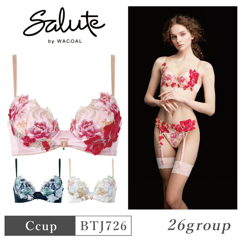 サルート26グループPアップブラG66ピンク ソングM サルート26グループP