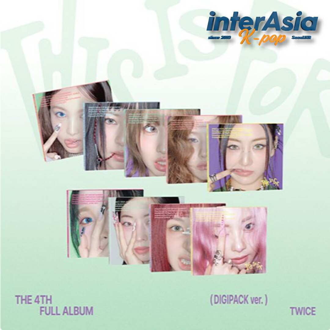 楽天市場】【セット/アルバム9種】 TWICE / トゥワイス - THIS IS FOR