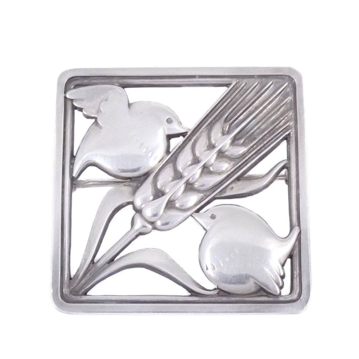 楽天市場】GEORG JENSEN ジョージ ジェンセンブローチ シルバー 925 SV