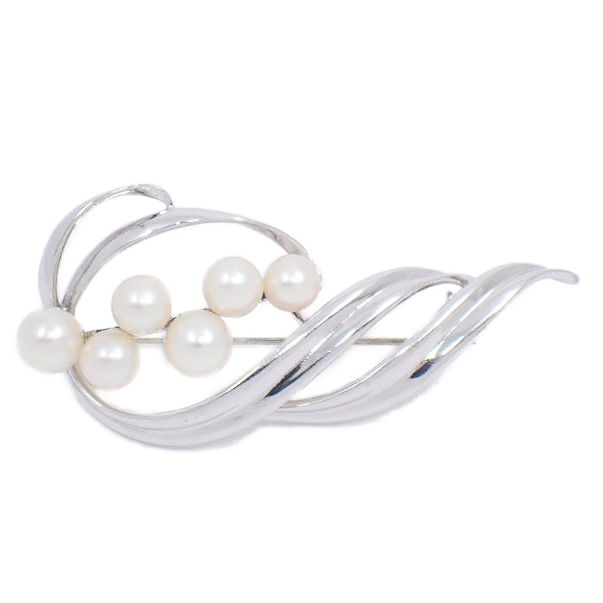 楽天市場】ミキモト ブローチ レディース リーフモチーフ 11Pパール