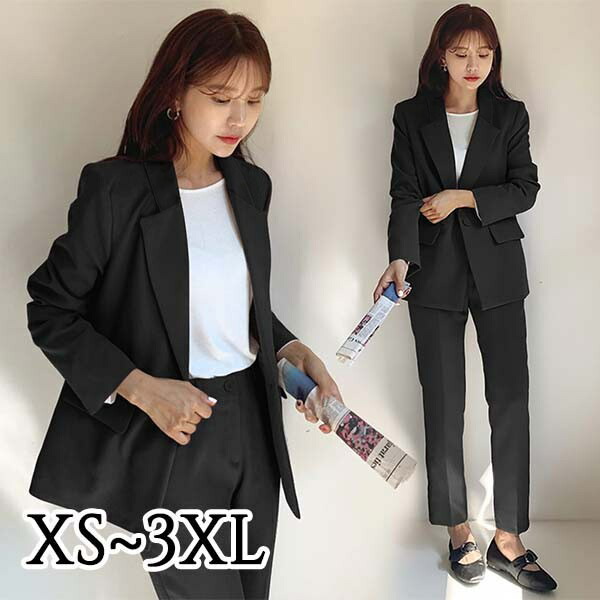 楽天市場】スーツ レディース パンツスーツ セットアップ カジュアル