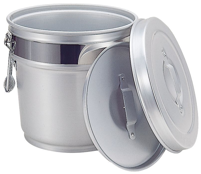 楽天市場】段付二重保温食缶 16L MO型-A【 学校給食 厨房用 バケツ