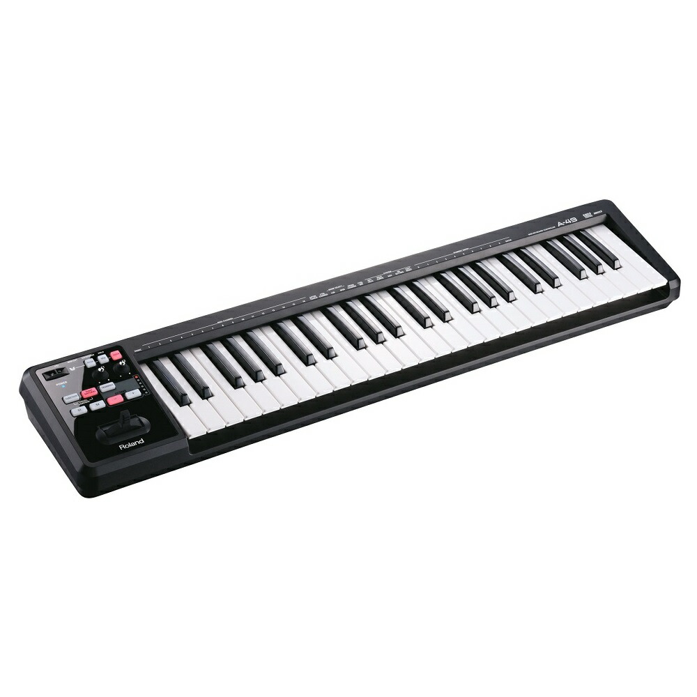 楽天市場】ROLAND A-49 BK (Black) MIDI Keyboard Controller