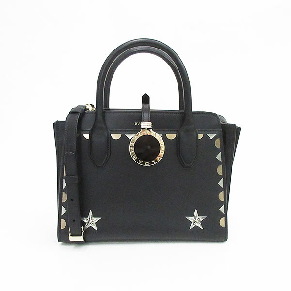 BVLGARI ブルガリ モネーテ ハンドバッグ チェーントート ナッパプリセ