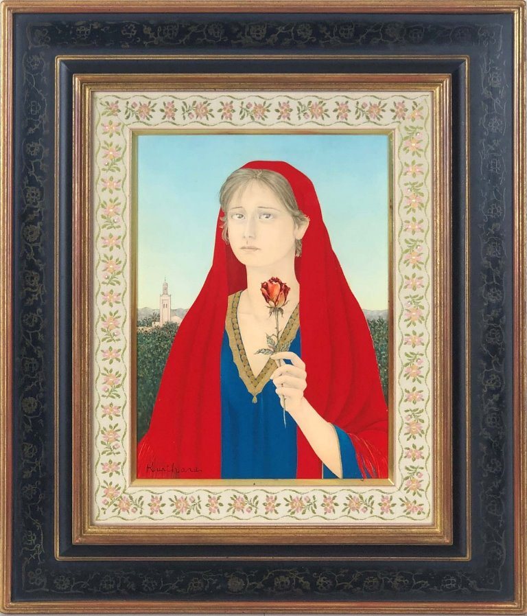 楽天市場】桐生照子 「公園（パリ）」 油彩6号 : 小野画廊