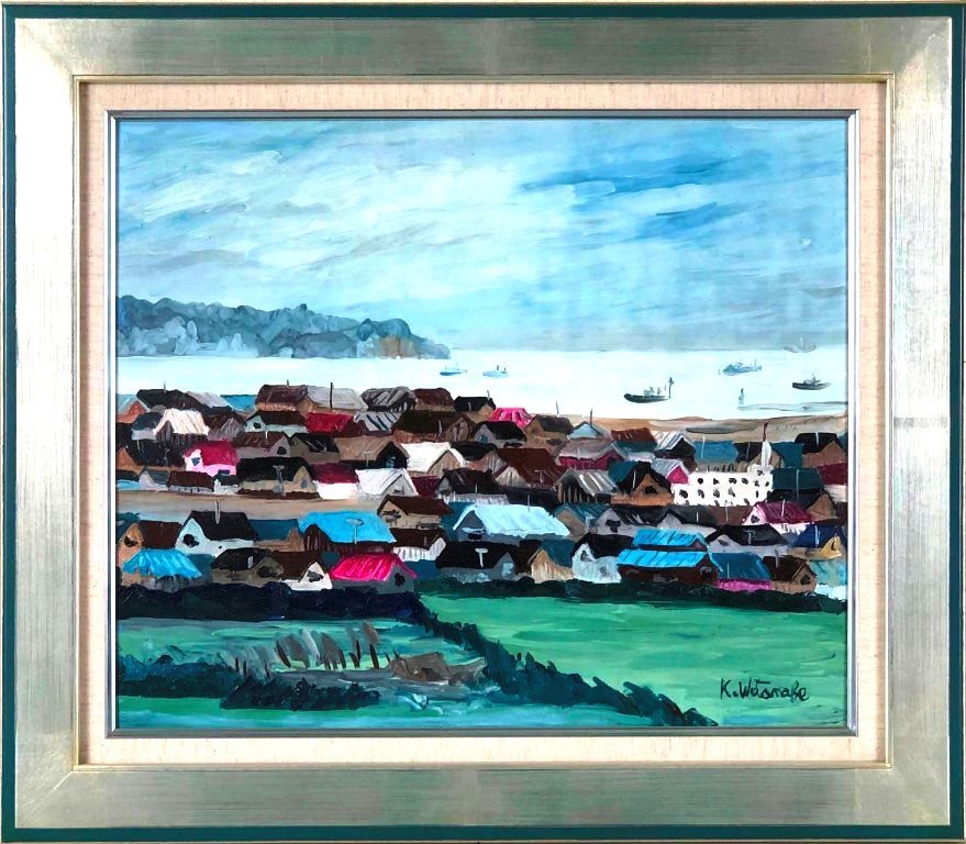 楽天市場】羽山 登 「信州風景」 油彩8号 : 小野画廊