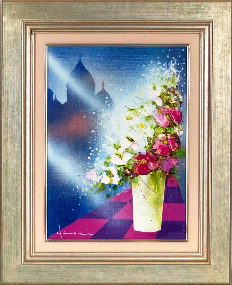 楽天市場】立川広己『香る盛花』油絵・油彩画 SM(サムホール) : 内田画廊