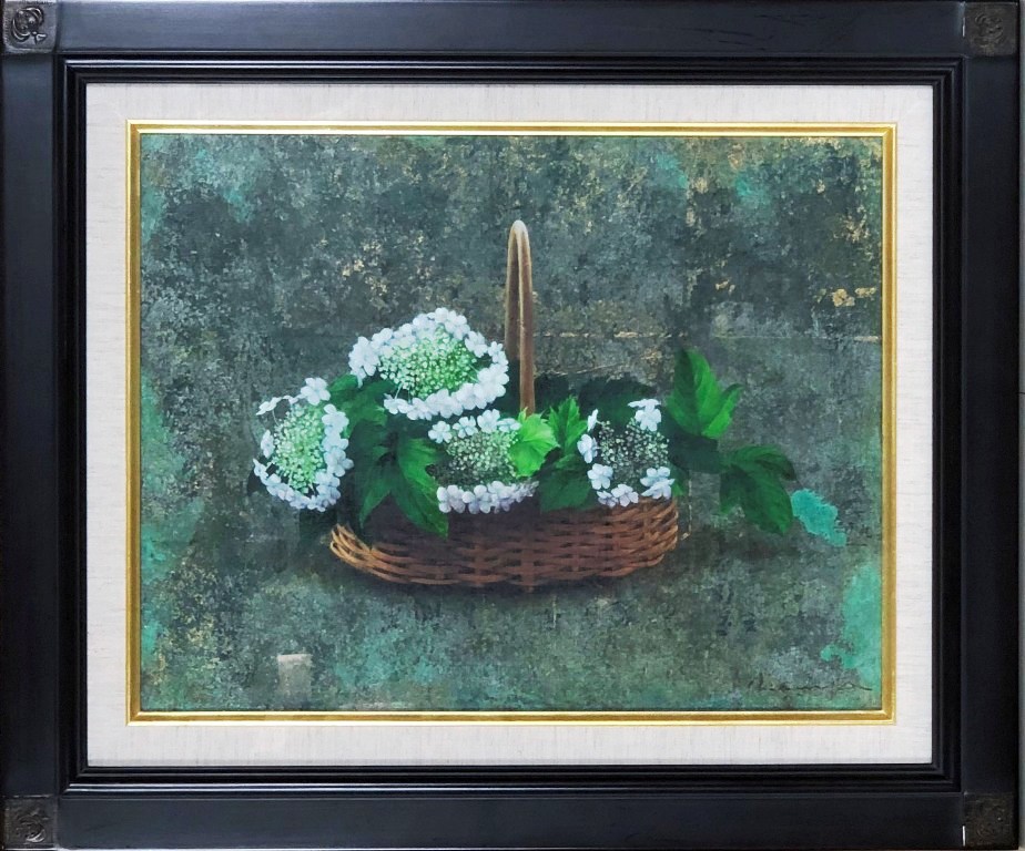 楽天市場】桐生照子 「公園（パリ）」 油彩6号 : 小野画廊