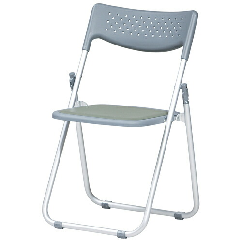 パイプ椅子 折りたたみ レザー張り 会議用チェア チェア SFC-2T（商品