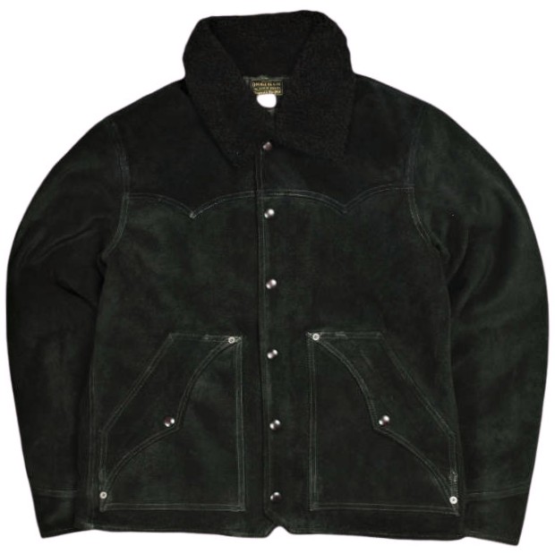 楽天市場】RRL ダブルアールエル INDIGO LEATHER CAR COAT インディゴ